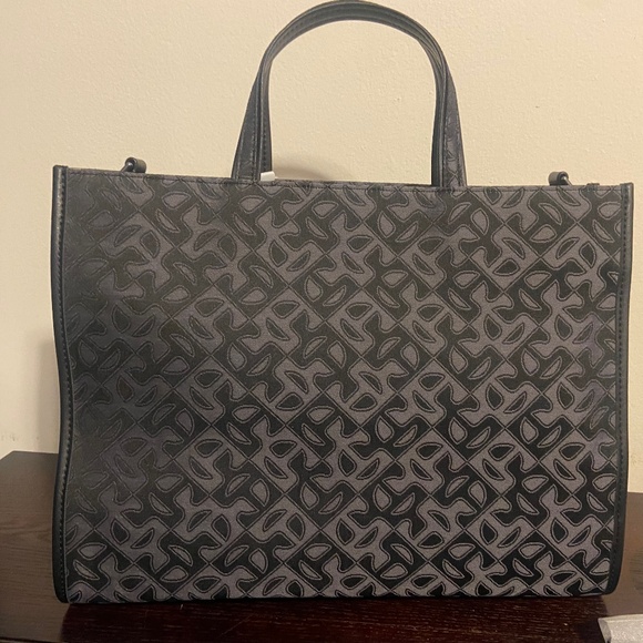 Telfar Jacquard Black Monogram Tote - Picture 3 of 7